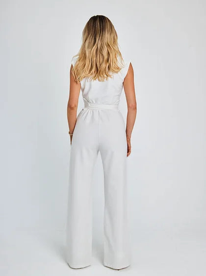 CLAIRE LYON | COMBINAISON LARGE SANS MANCHES POUR FEMME