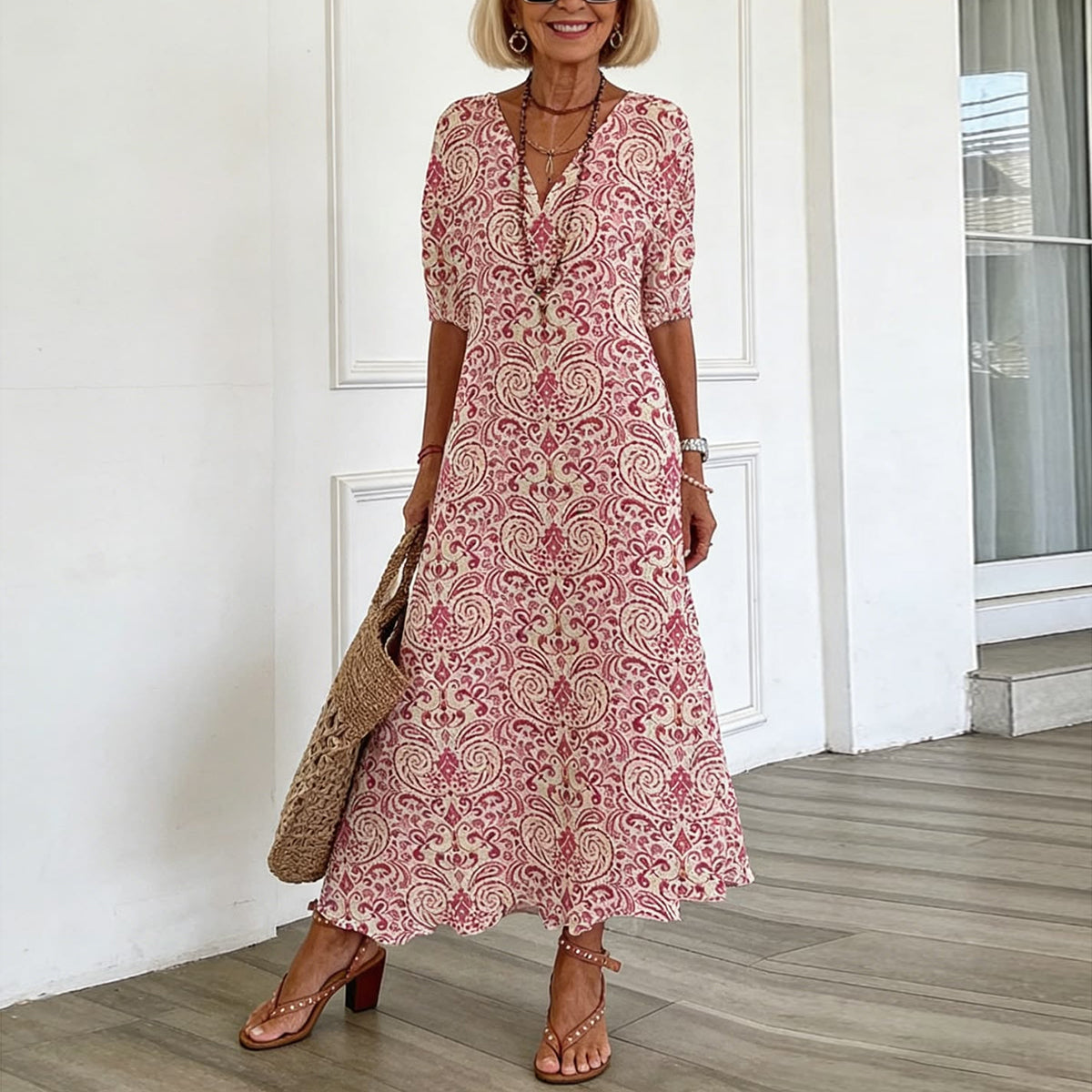 CLAIRE LYON | ROBE MAXI BOHO POUR FEMMES