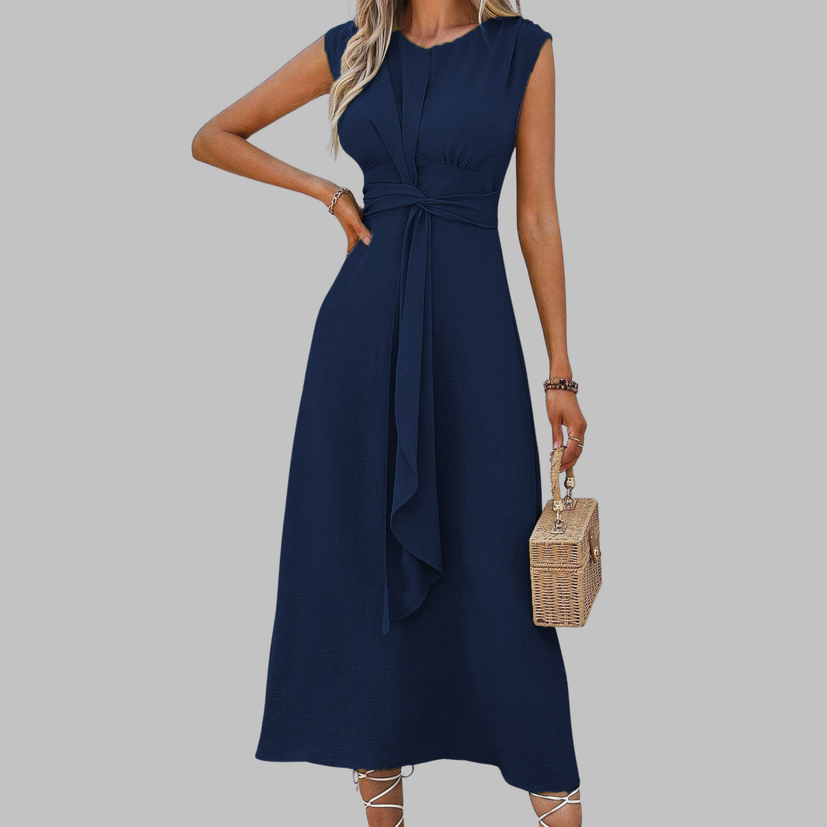 CLAIRE LYON | ROBE MAXI SANS MANCHES POUR FEMMES
