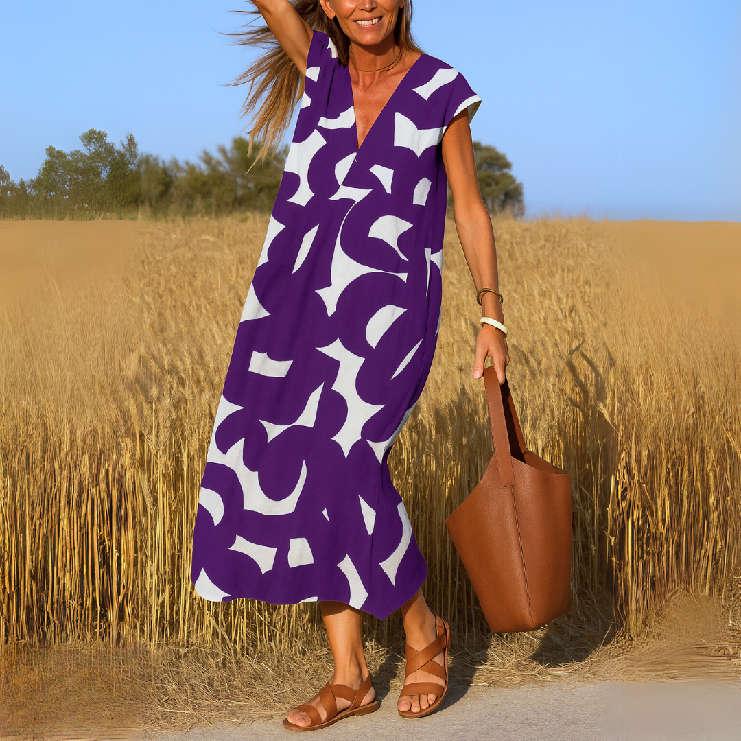 CLAIRE LYON | ROBE IMPRIMÉE POUR FEMME