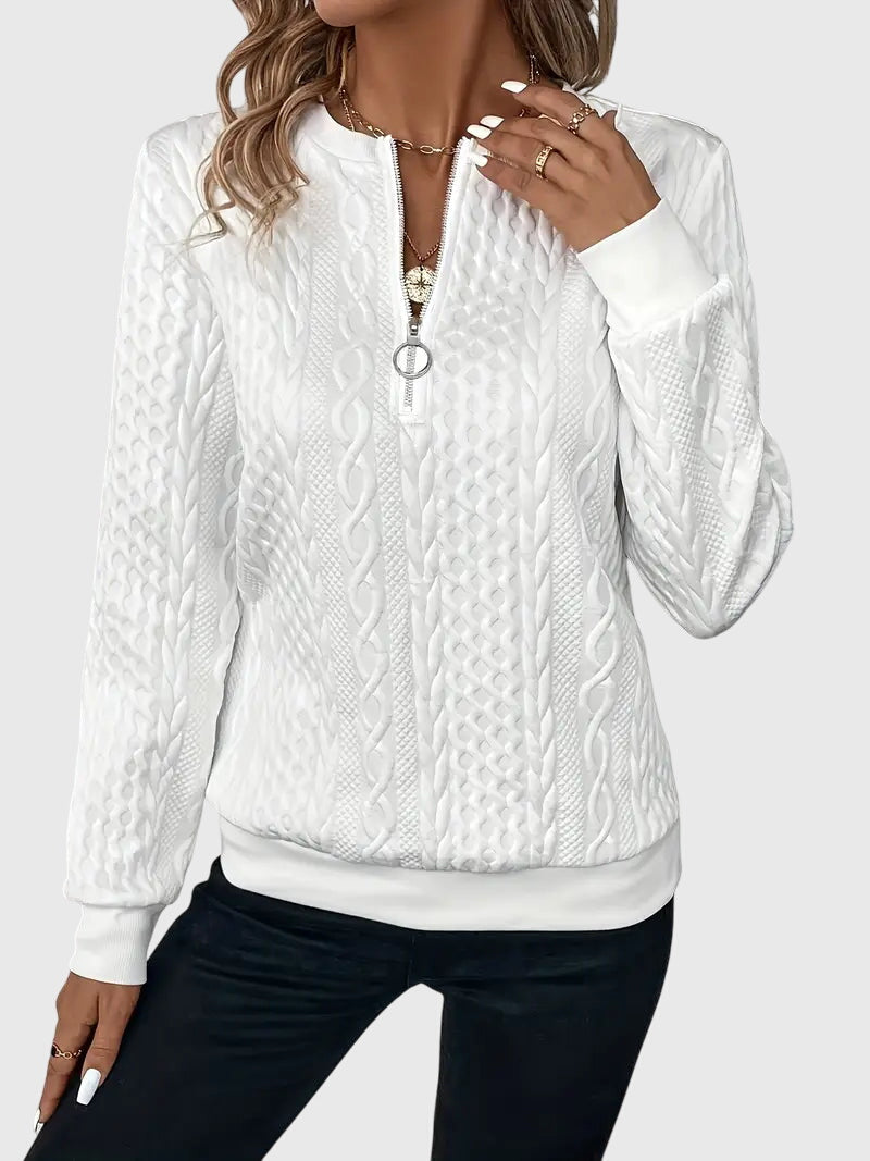 Nora | Pull zippé