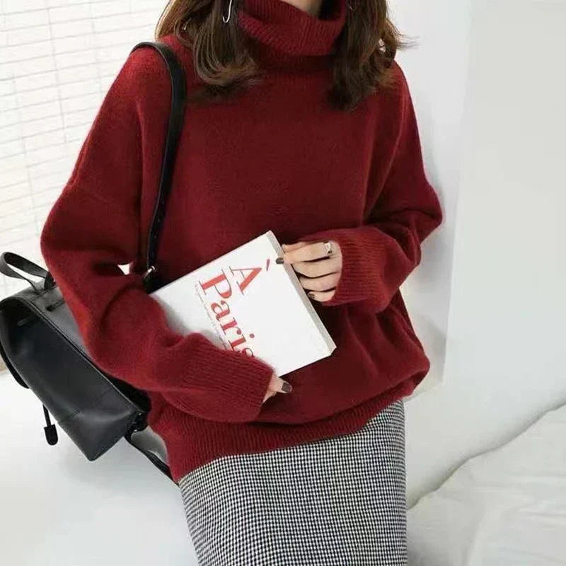 Lisette | Pull col montant en maille
