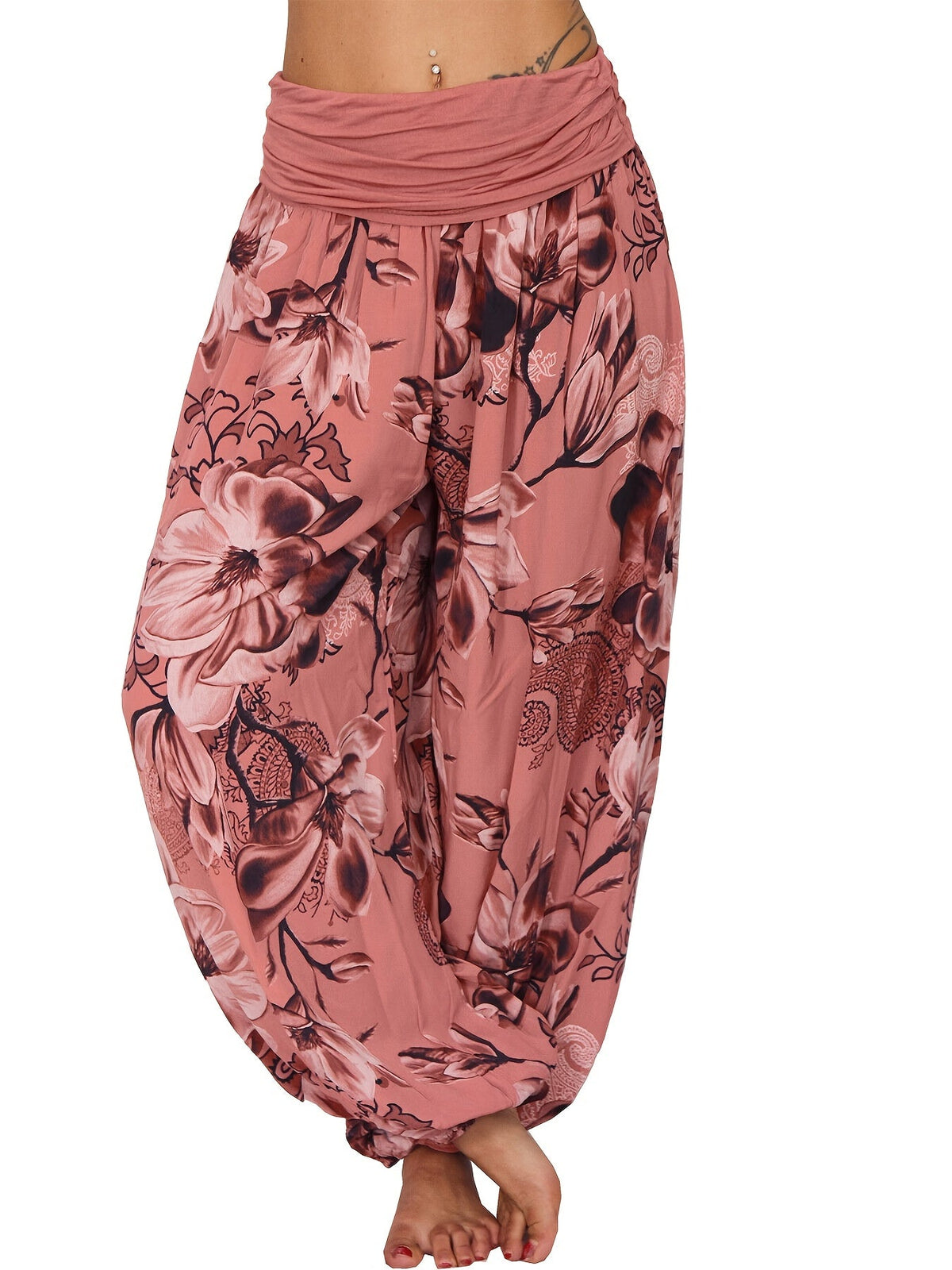 CLAIRE LYON | PANTALONS FLORAUX POUR FEMMES