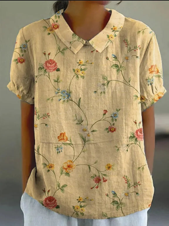 CLAIRE LYON | CHEMISE FLORALE HIVER POUR FEMMES