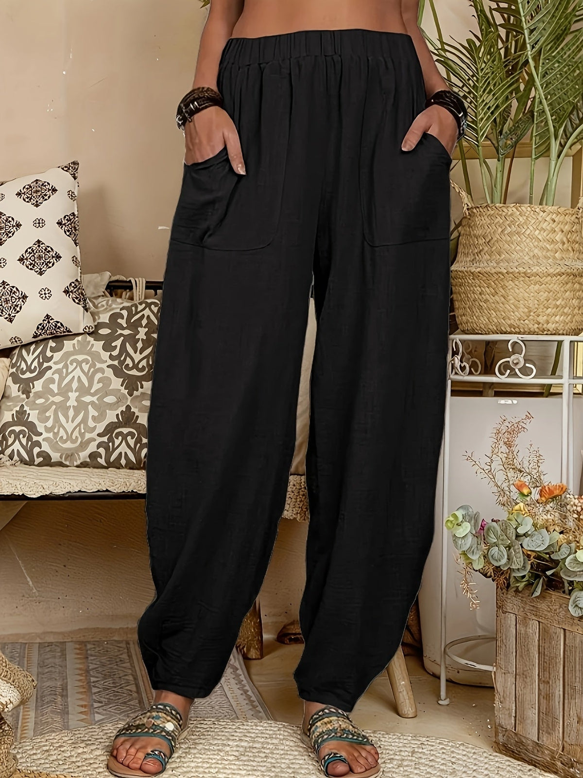 CLAIRE LYON | PANTALONS DRAPÉS QUOTIDIENS POUR FEMMES