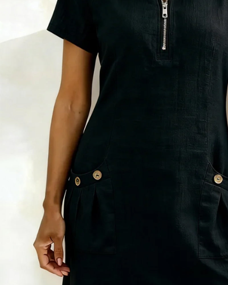 CLAIRE LYON | UNE ROBE ZIP EN LIGNE POUR FEMMES