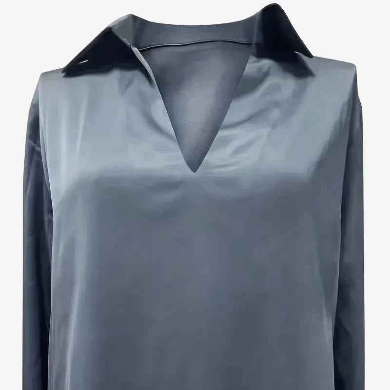 CLAIRE LYON | BLOUSE SATINÉE ÉLÉGANTE POUR FEMMES
