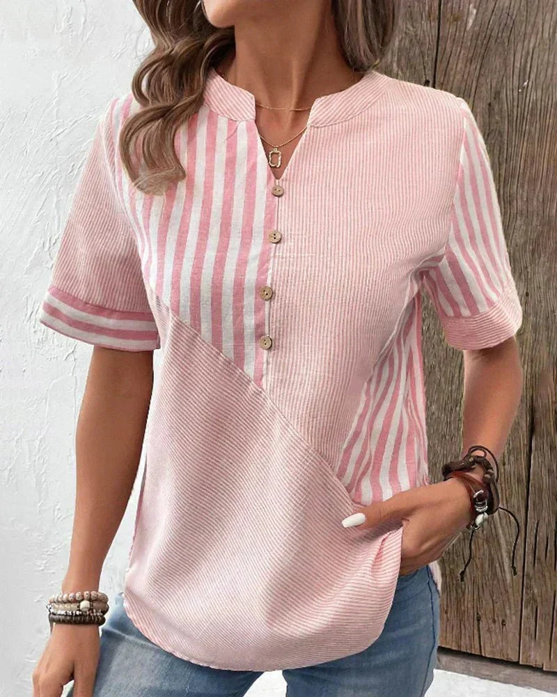CLAIRE LYON | BLOUSE RAYÉE ÉLÉGANTE FOR WOMEN