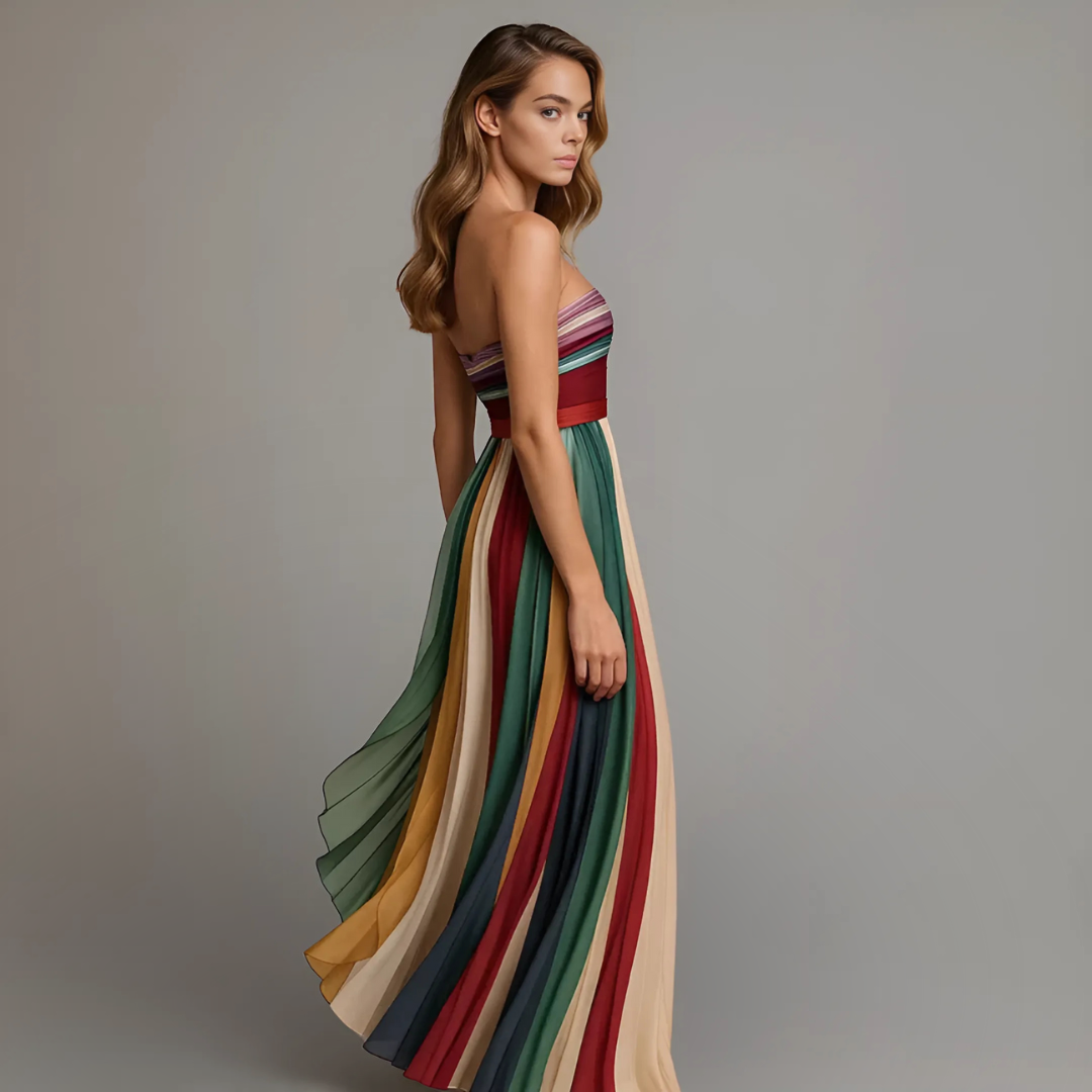 CLAIRE LYON | ROBE MAXI SANS BRETELLES POUR FEMMES