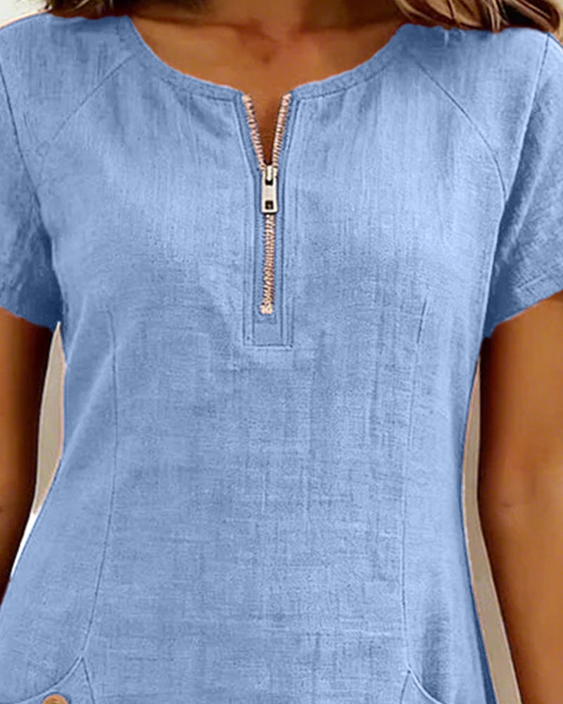 CLAIRE LYON | UNE ROBE ZIP EN LIGNE POUR FEMMES