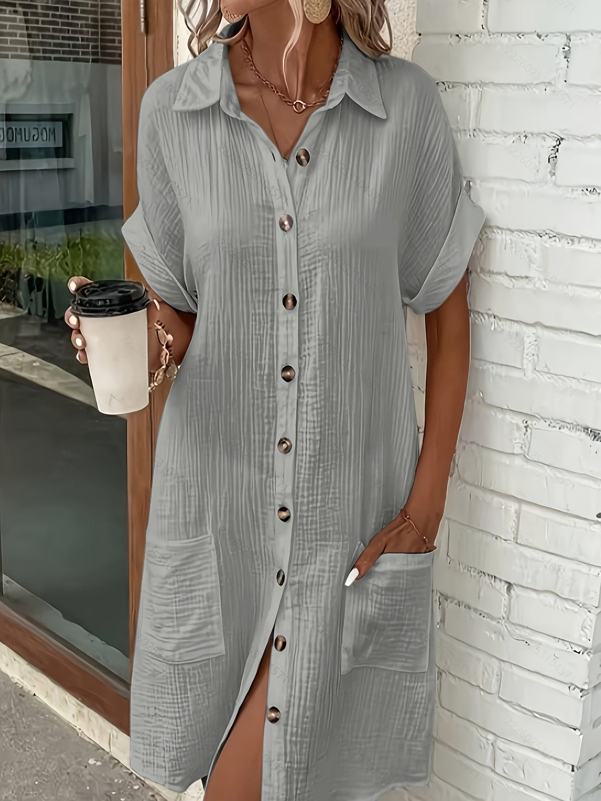 CLAIRE LYON | ROBE CHEMISE ANCIENNE POUR FEMMES