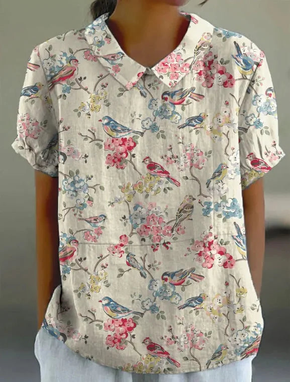 CLAIRE LYON | CHEMISE FLORALE HIVER POUR FEMMES