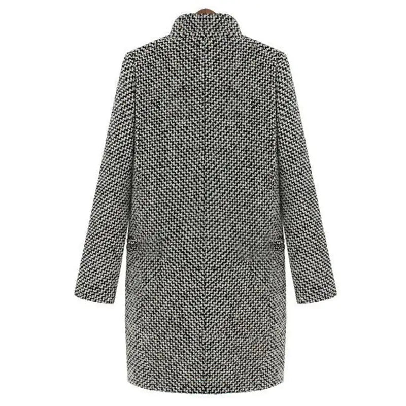 Evelyn - Manteau en Maille Chic pour l'Hiver