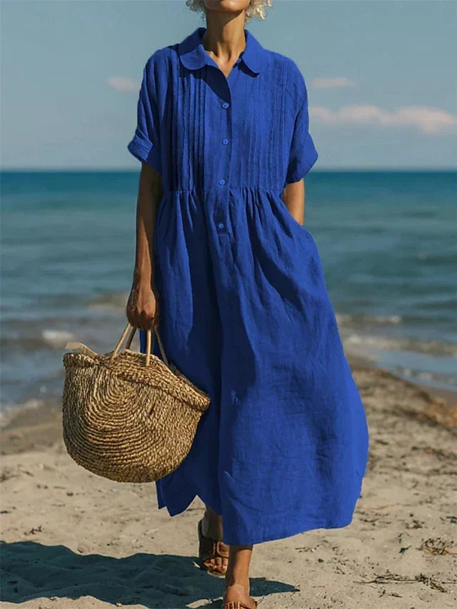CLAIRE LYON | ROBE EN LIN ÉLÉGANTE POUR FEMMES