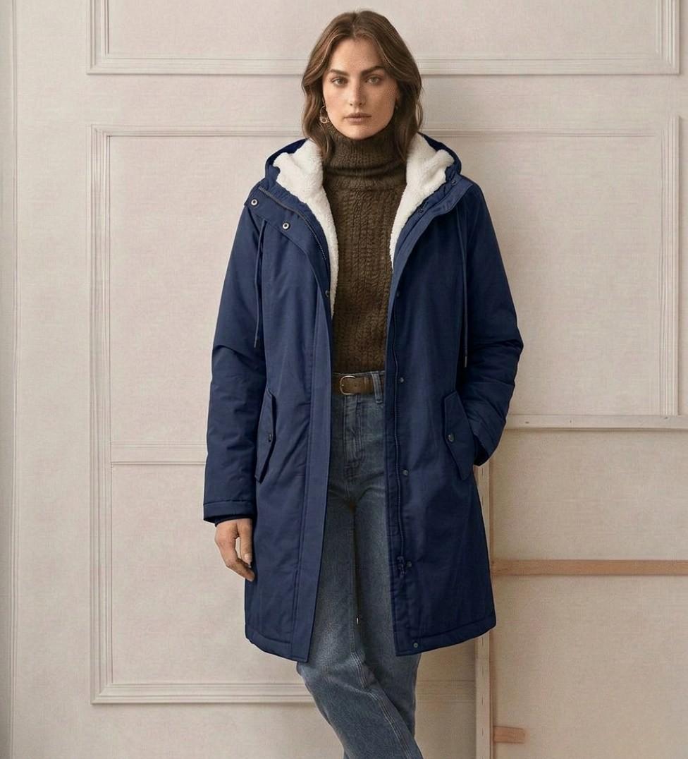 CLAIRE LYON | PARKA D'HIVER DOUBLÉE EN POLAIRE POUR FEMMES