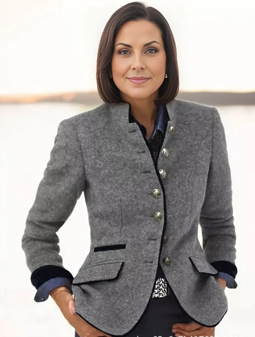 Mariska - Manteau en Maille d'Hiver