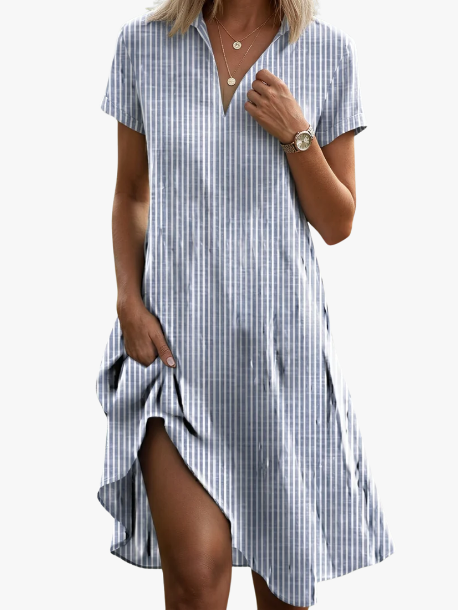 CLAIRE LYON | CHIC ROBE MIDI IMPRIMÉE POUR FEMMES