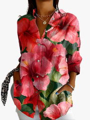 CLAIRE LYON | BLOUSE FLEURIE VINTAGE POUR FEMMES