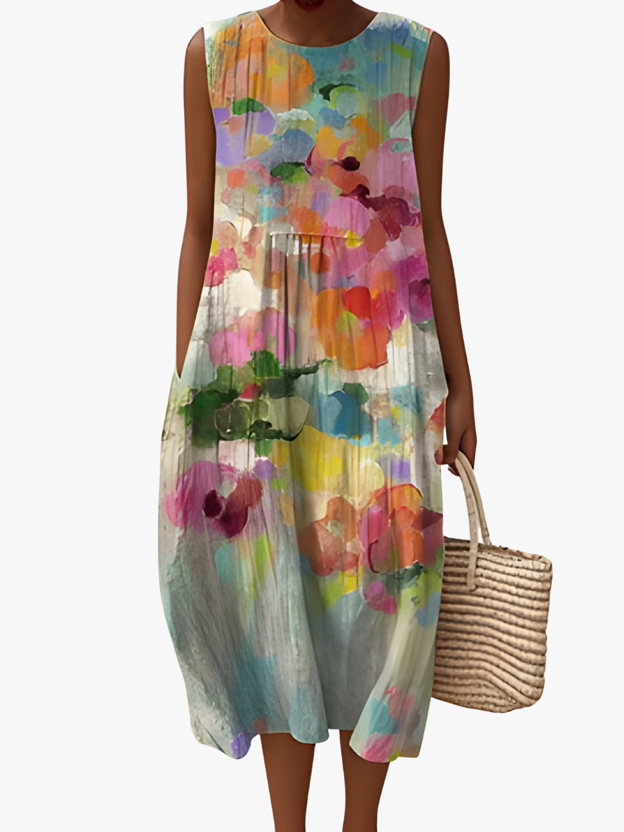 CLAIRE LYON | ROBE ANCIENNE COLORÉE POUR FEMMES