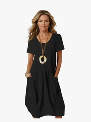 CLAIRE LYON | ROBE MIDI FLUIDE POUR FEMMES
