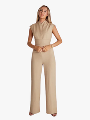 CLAIRE LYON | COMBINAISON LARGE SANS MANCHES POUR FEMME