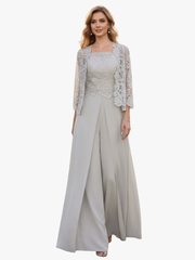 CLAIRE LYON | ÉLÉGANTE ENSEMBLE PANTALON EN MOUSSELINE POUR FEMME