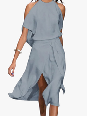 CLAIRE LYON | CHIC CLASSIQUE ROBE MIDI ÉLÉGANTE POUR FEMMES