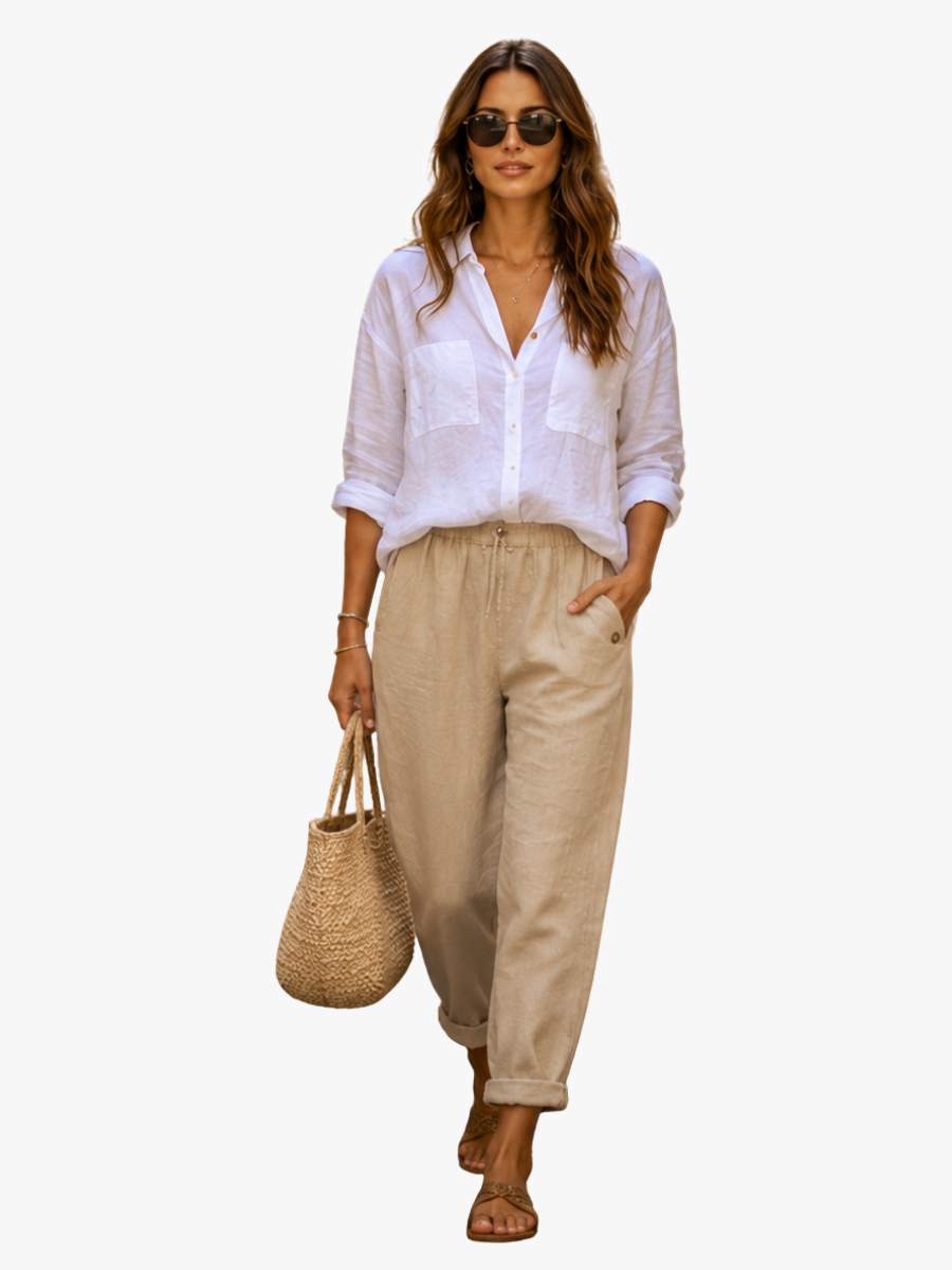 CLAIRE LYON | PANTALONS EN DÉTENDUE POUR FEMMES