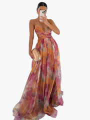 CLAIRE LYON | ROBE MAXI FLORALE POUR FEMMES