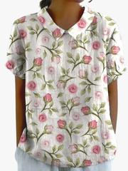 CLAIRE LYON | CHEMISE FLORALE HIVER POUR FEMMES