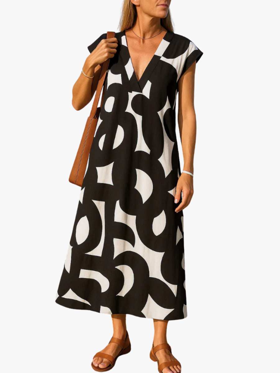 CLAIRE LYON | ROBE IMPRIMÉE POUR FEMME