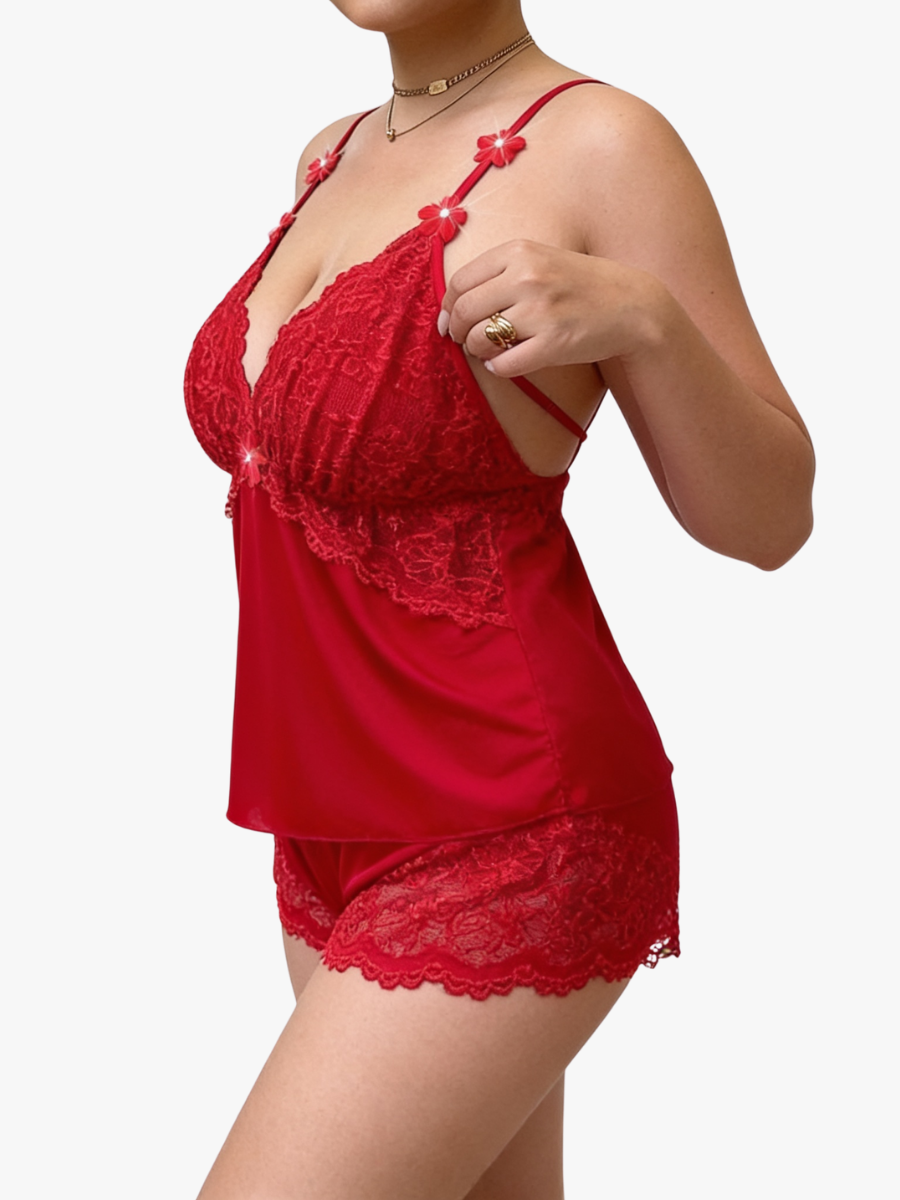 CLAIRE LYON | ENSEMBLE NUIT DENTELLE POUR FEMMES