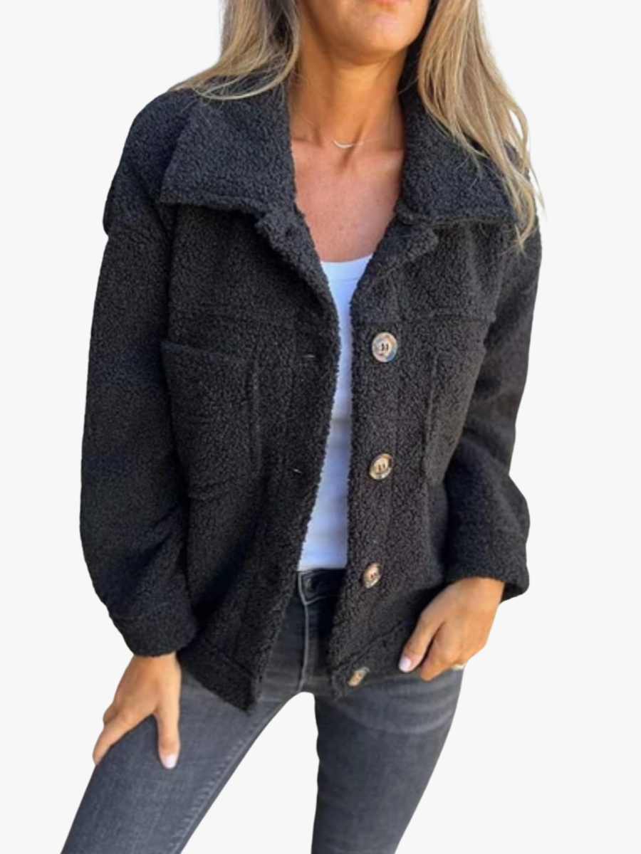 CLAIRE LYON | MANTEAU À BOUTONS TEXTURÉ POUR FEMMES
