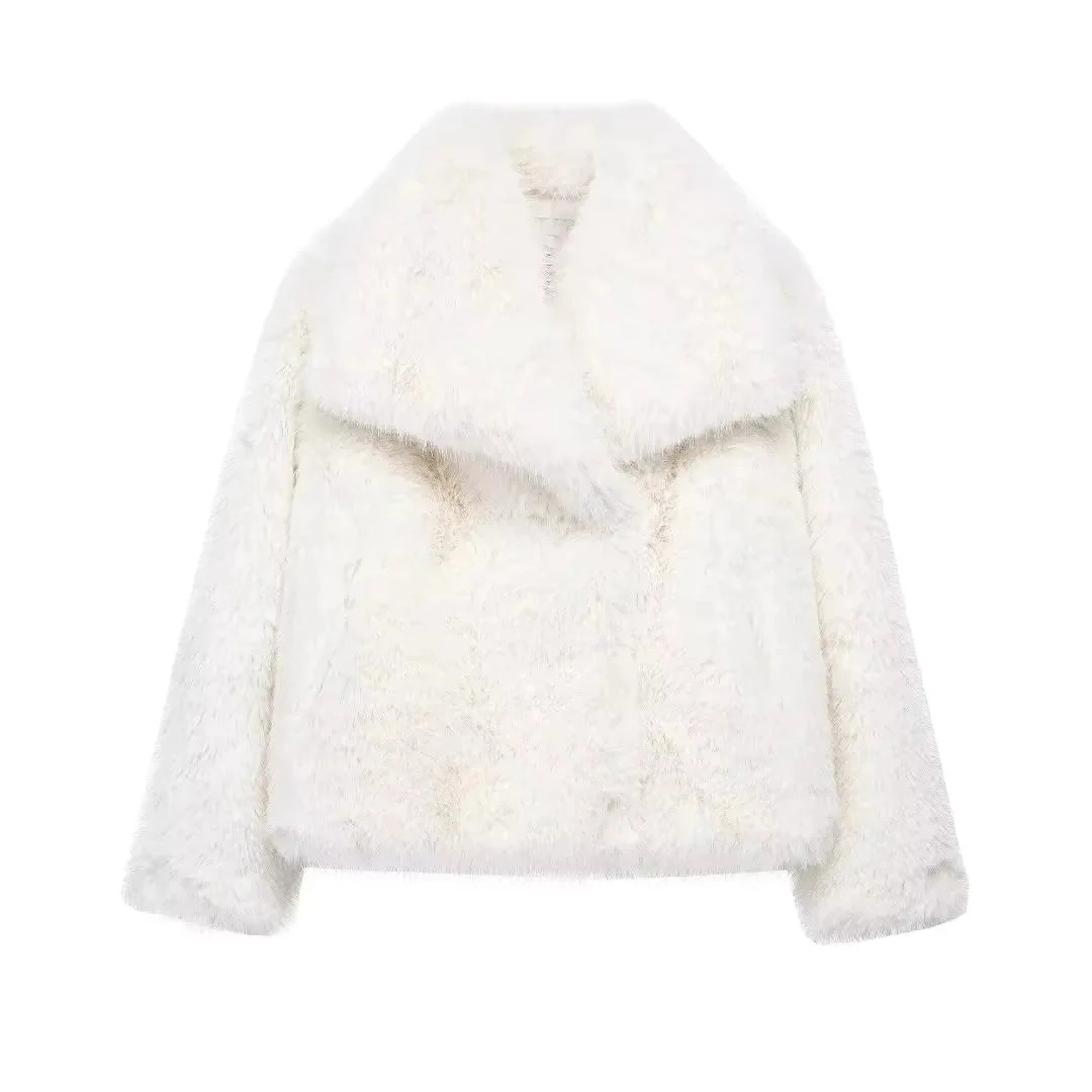 Bruna | Manteau en Fausse Fourrure