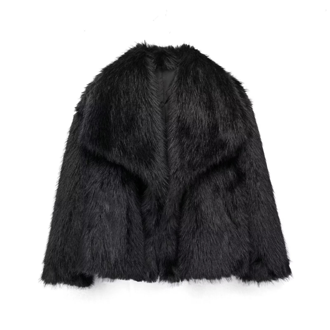 Bruna | Manteau en Fausse Fourrure