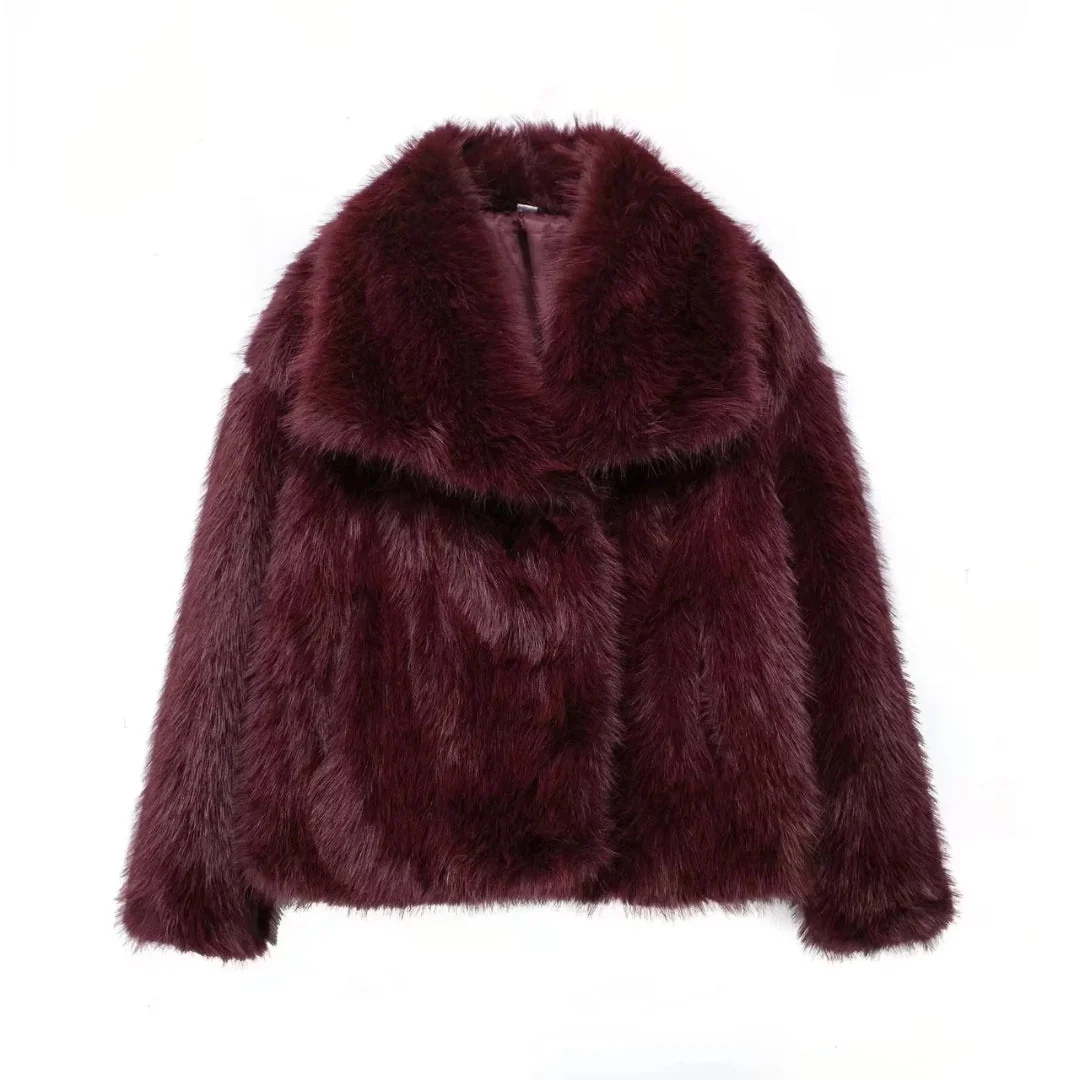 Bruna | Manteau en Faux Cuir