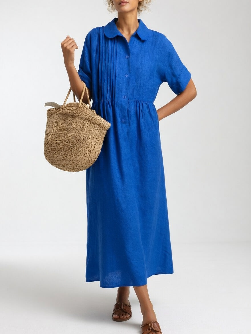 CLAIRE LYON | ROBE CHEMISE FLUIDE POUR FEMMES