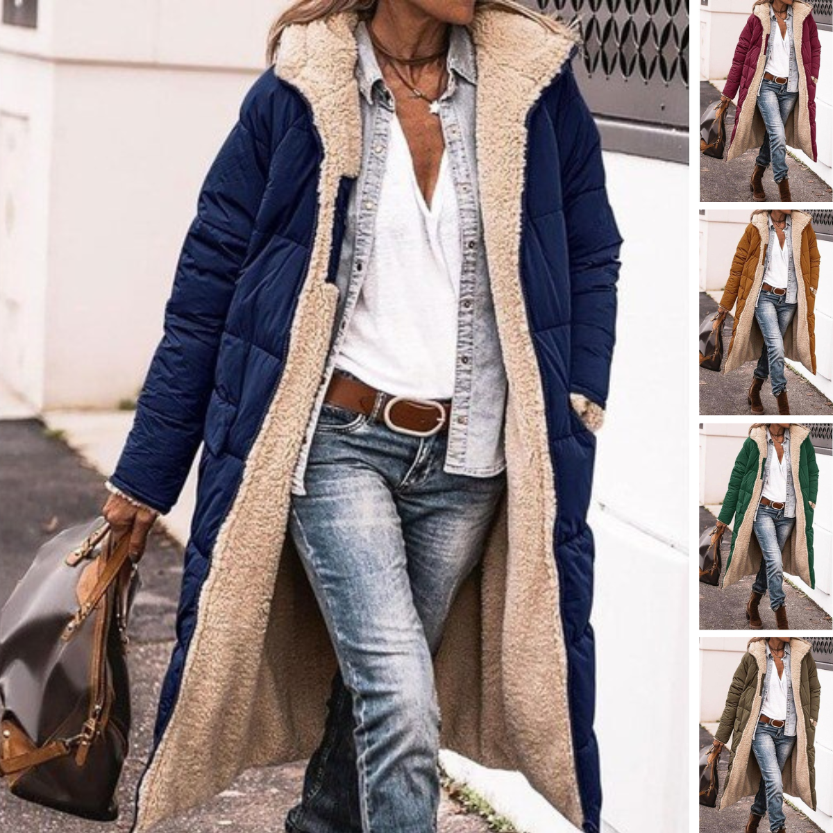 Sasha - Manteau Réversible Élégant Premium