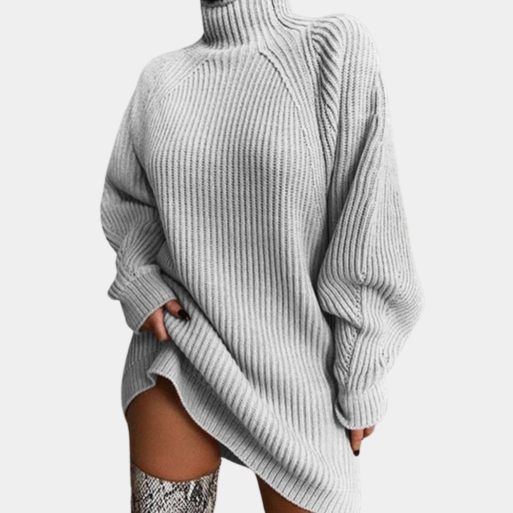 Camille - Pull Oversize Tricoté Maille Ample Femme