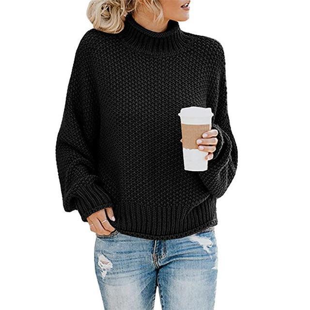 Nina - Pull col roulé femme