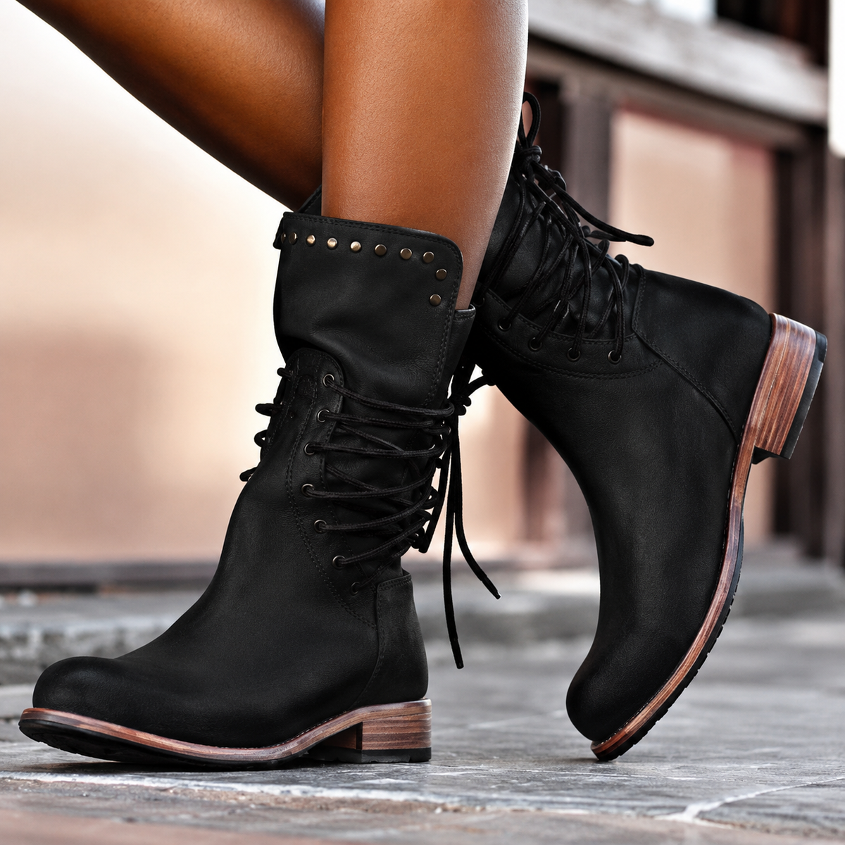 CLAIRE LYON | BOTTES RÉTRO EN POLAIRE POUR FEMMES