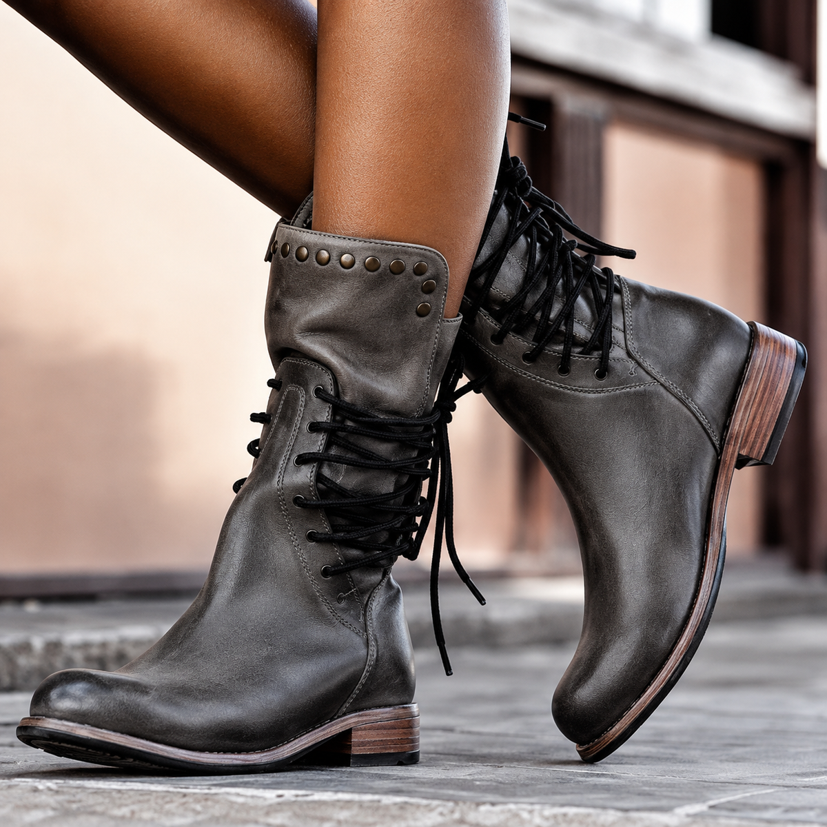 CLAIRE LYON | BOTTES RÉTRO EN POLAIRE POUR FEMMES
