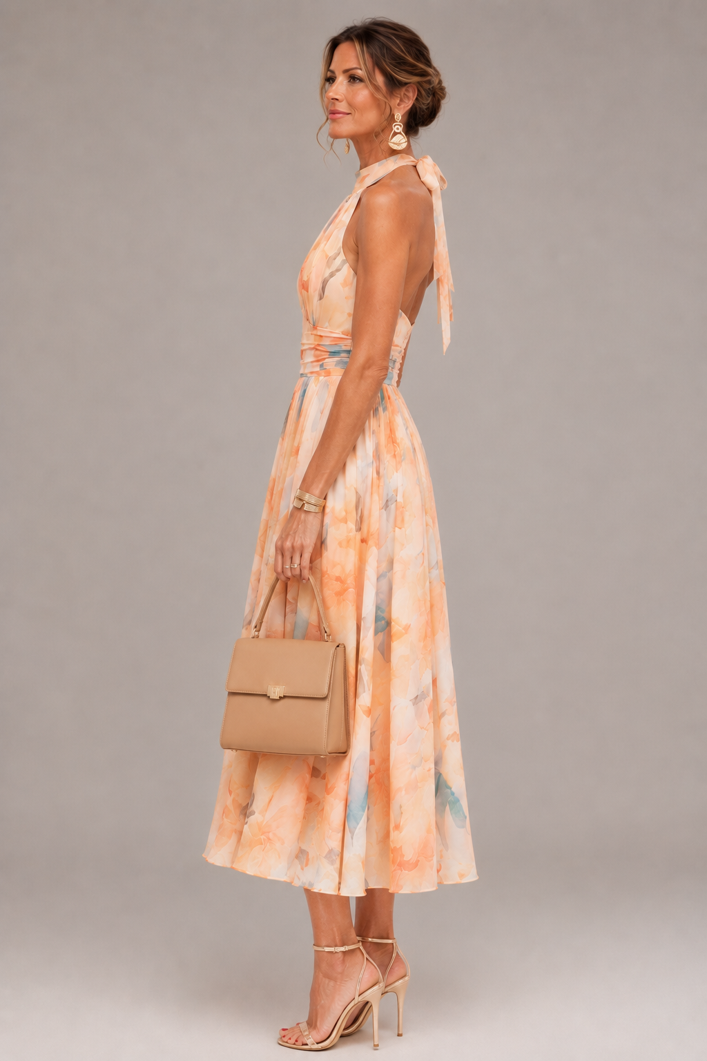 CLAIRE LYON | ROBE À HALTER POUR FEMMES