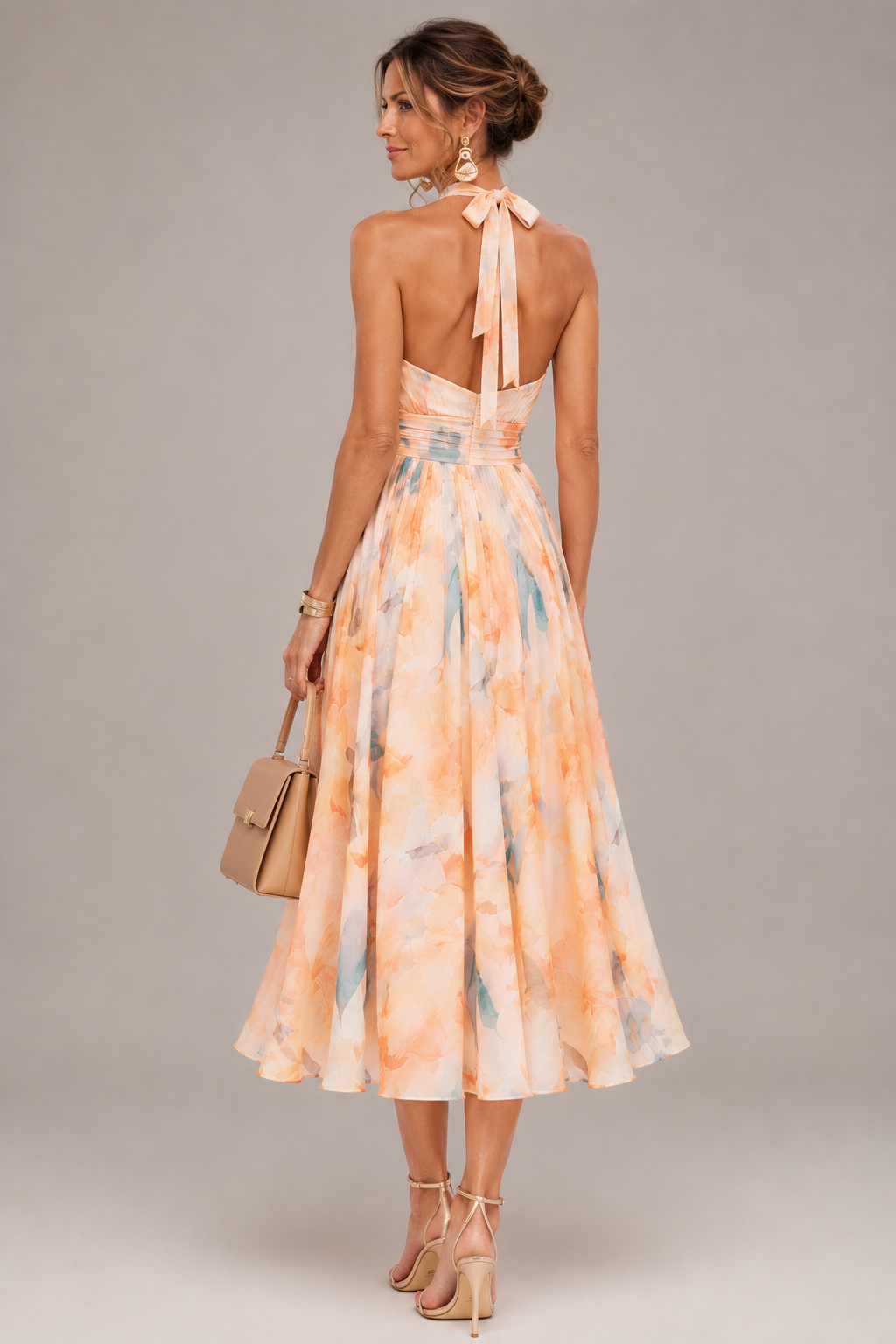 CLAIRE LYON | ROBE À HALTER POUR FEMMES