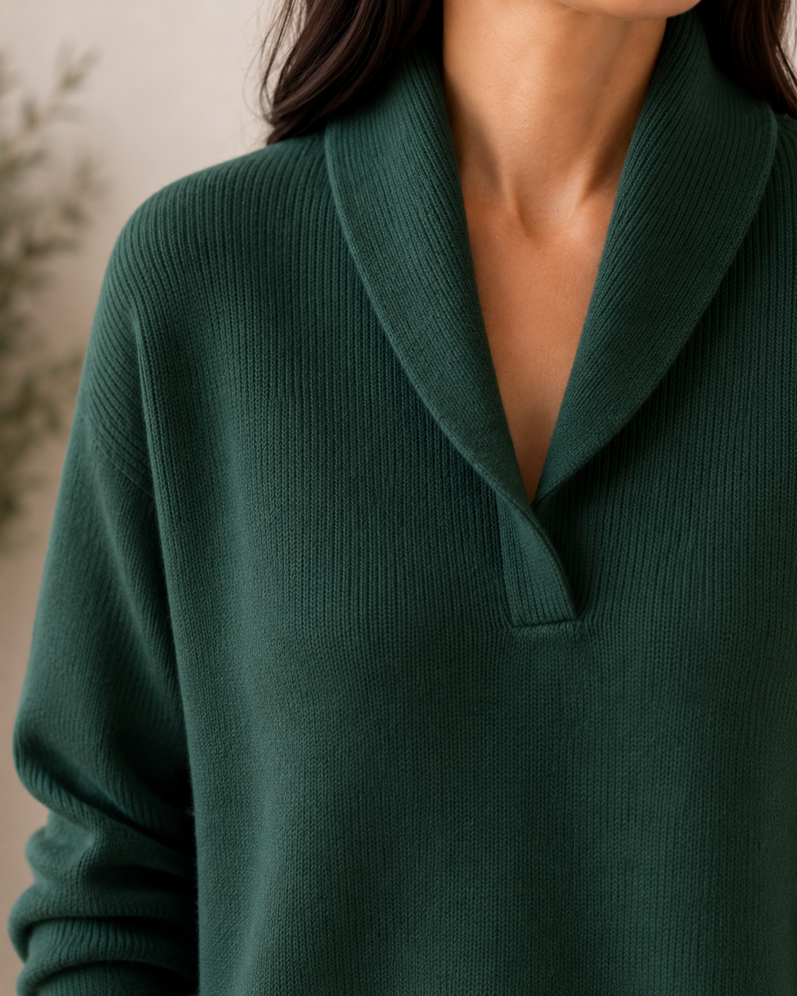 CLAIRE LYON | PULL V-COL DÉTENDUE POUR FEMMES