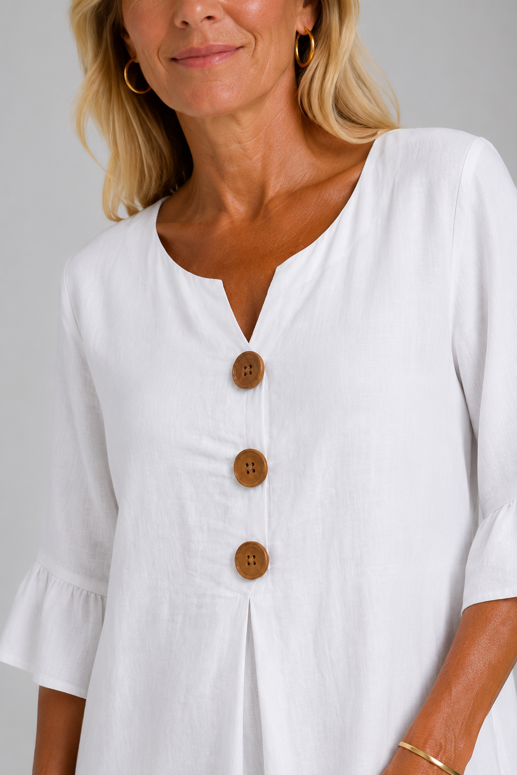 CLAIRE LYON | ROBE CHEMISE À BOUTONS POUR FEMMES