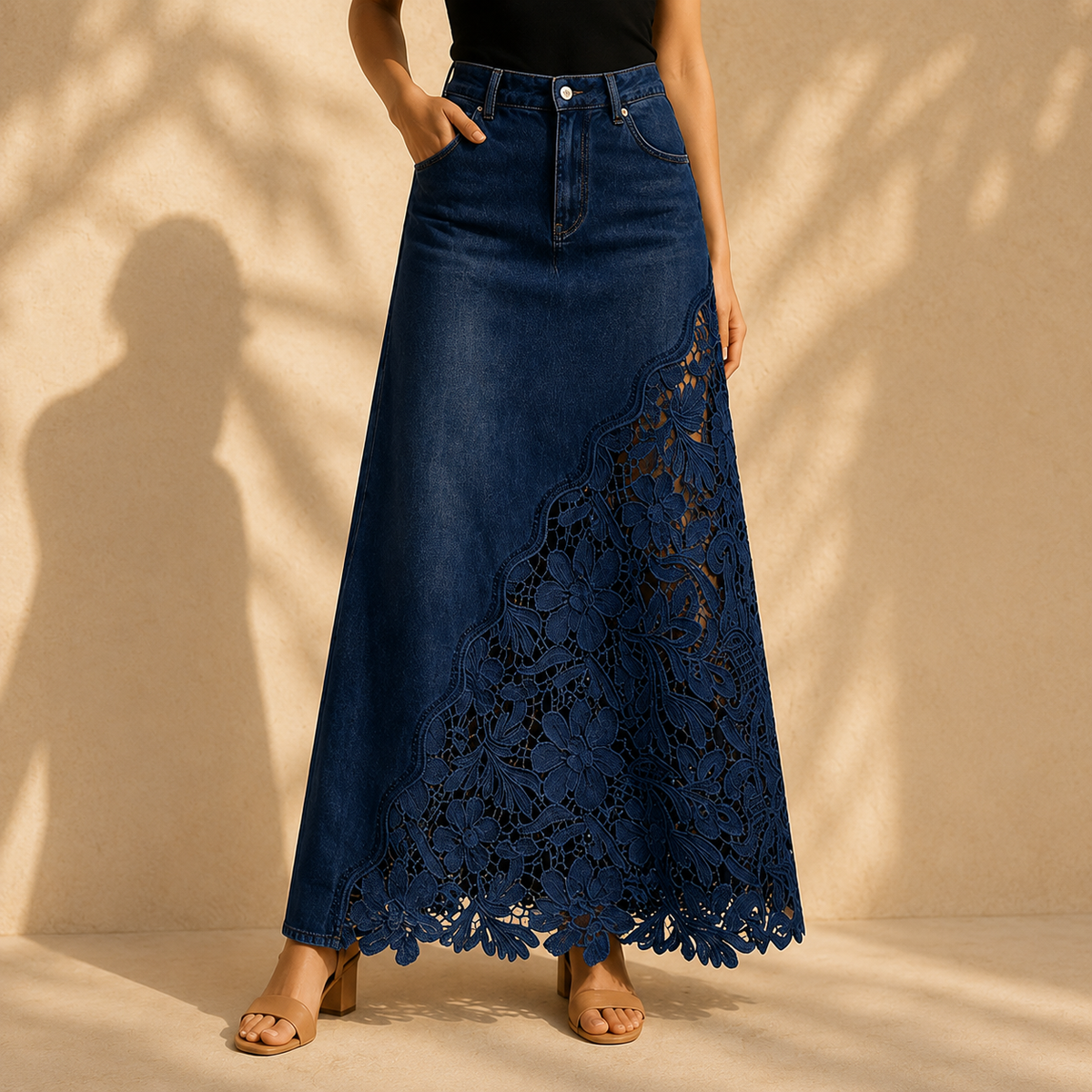 CLAIRE LYON | JUPE EN DENTELLE POUR FEMMES