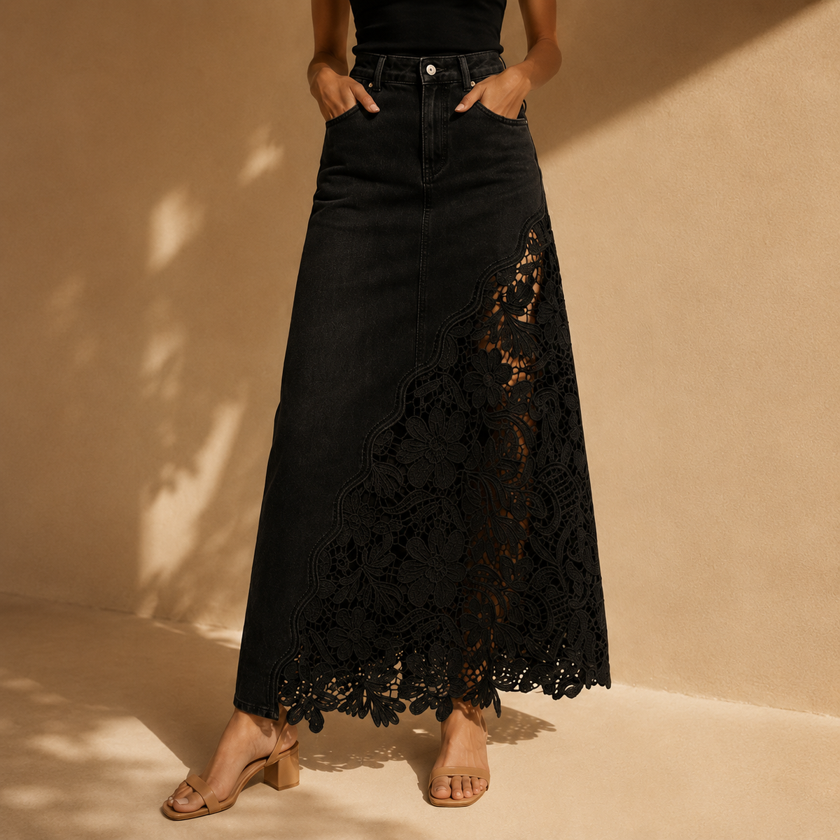 CLAIRE LYON | JUPE EN DENTELLE POUR FEMMES