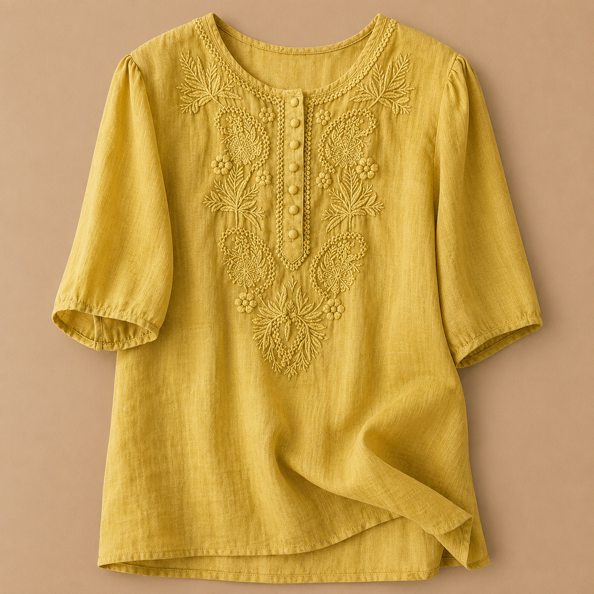 CLAIRE LYON | BLOUSE CLASSIQUE BRODÉE POUR FEMMES