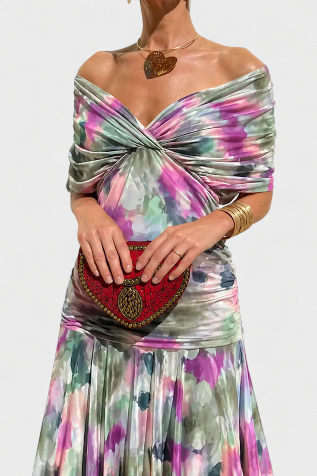 CLAIRE LYON | ROBE DRAPÉE ÉLÉGANTE POUR FEMMES